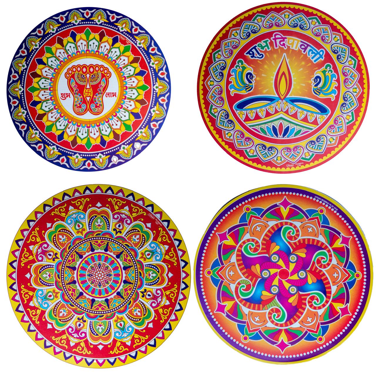 Eco-freindly Rangoli stickers